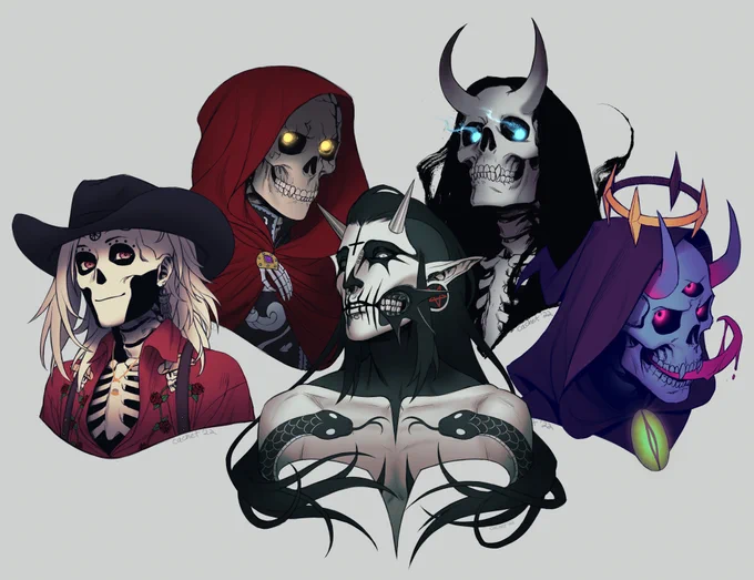 Portrait comms from September-October. These were incredibly fun 