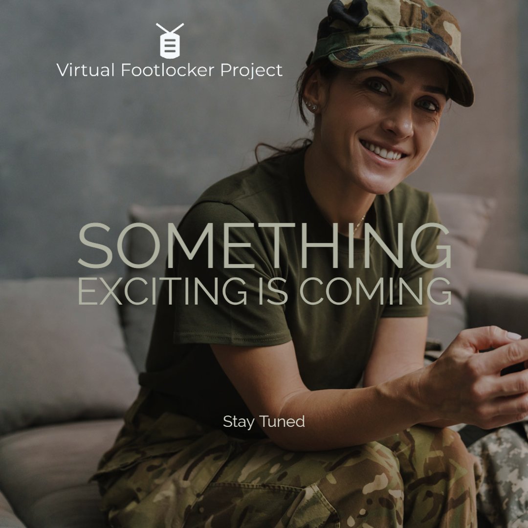 Vrt_Footlocker's tweet photo. The Virtual Footlocker Project will release some exciting news on Friday...Stay tuned. #veterans #military @lsuslis @LSUCHSE @US_IMLS https://t.co/ako4pFnQi8