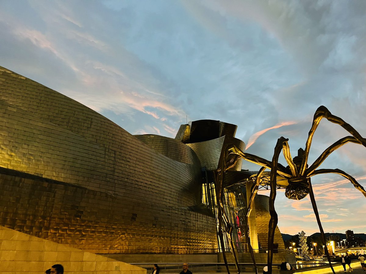 Bilbao putting on fantastic light show #Ashoka #Longevity