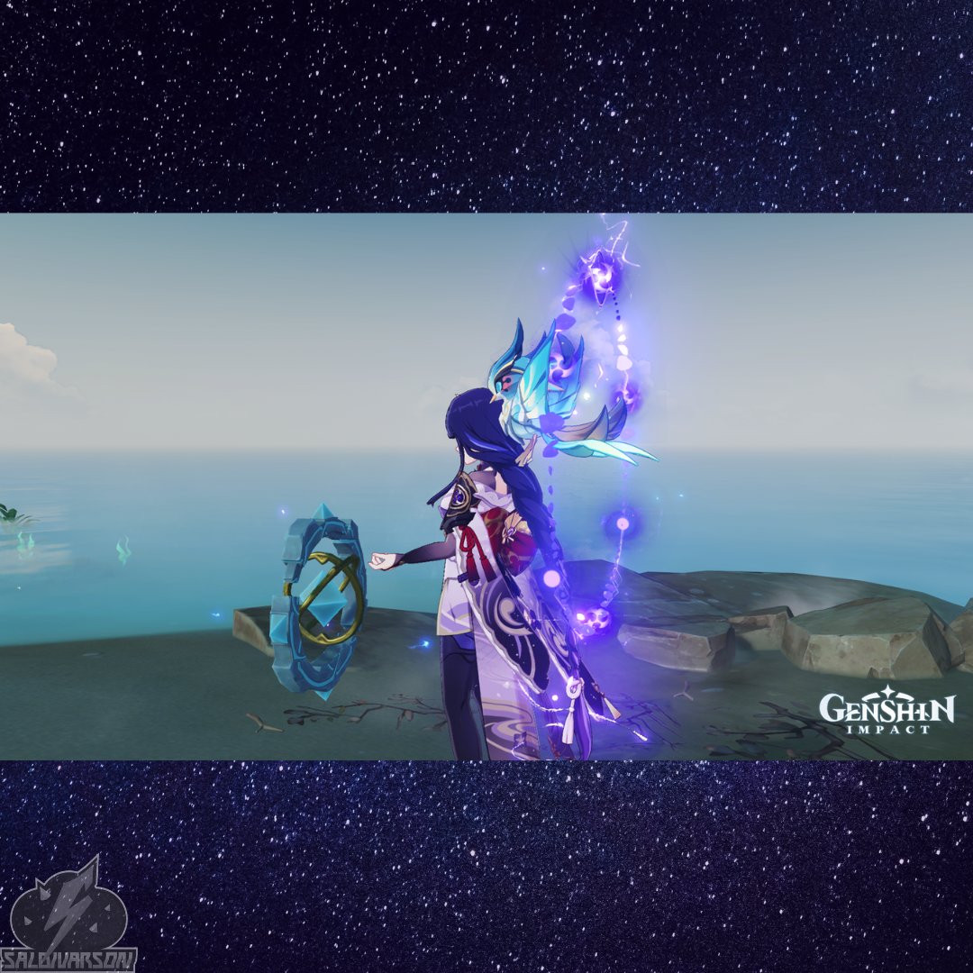 saldivarson's tweet image. RECUERDEN USAR EL #transmutador #parametrico! #genshinimpact #raidenshogun