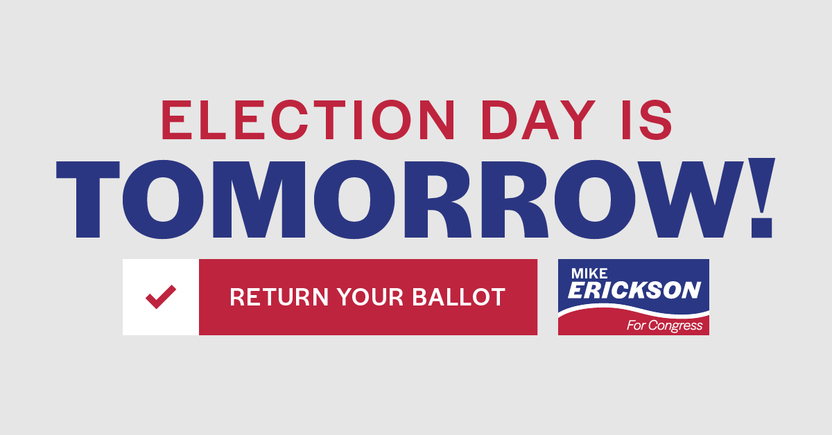 Mike Erickson for Congress tweet media