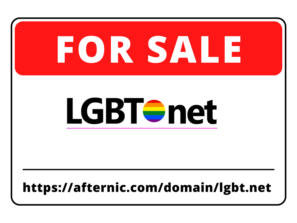 We must move on. Our Domain Name is For Sale!
afternic.com/domain/lgbt.net
#lgbt #lgbtq #lgbtqia 
#gay #gaydomainname #gaypride #pride #pride2022 #pridemonth #gayparade #gayparty 
#lesbian #lesbianpride #lipstick #lipsticklesbian
#trans #transrights #TransRightsAreHumanRights #love