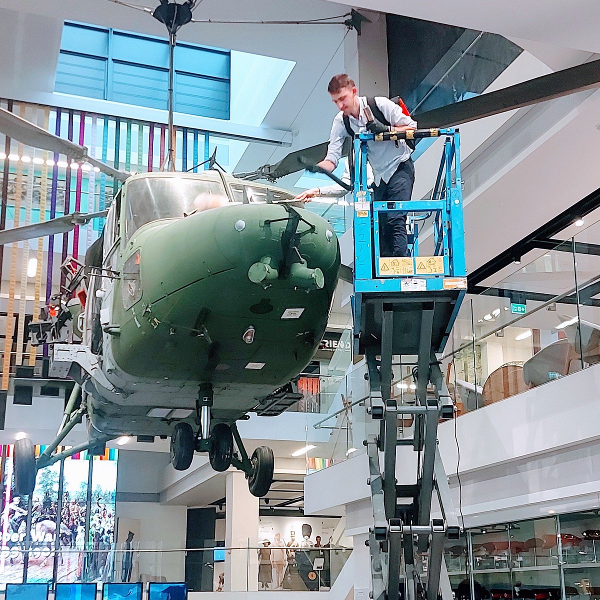 museum_josh's tweet photo. Delighted to have been told my contract with the National Army Museum is to be made permanent!

I focussed my cons education and placements on working with military collections; it's great to know this has paid off and I'll be continuing to work with them moving forward! https://t.co/2Dq0Am40Cq