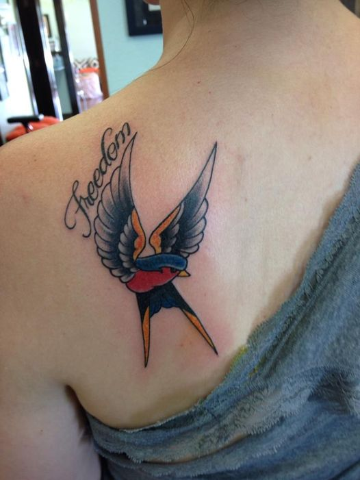 True_BlueTattoo's tweet photo. Beautiful tattoo work by Batty.  Thanks go to Jennifer for the share. https://t.co/1zOxcV4isT