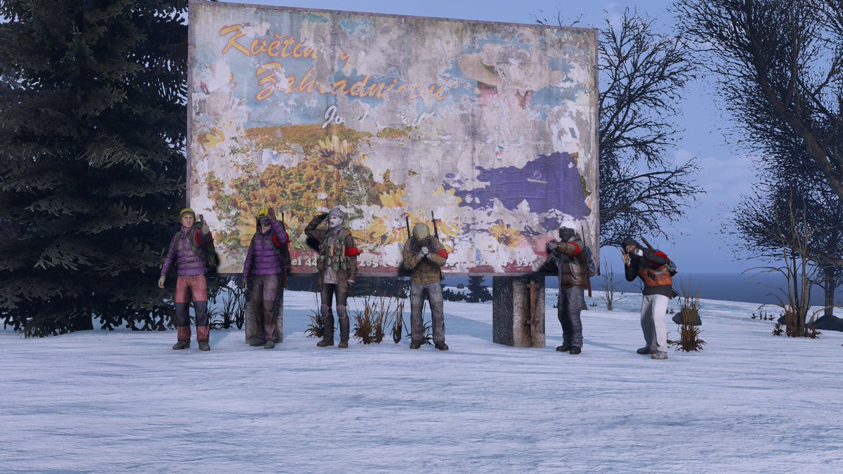 ItzQueenie_'s tweet photo. Nash’s Cannibal Cult featuring ZERO servers Winter Chernarus 🥶❄️ @NashDayZ
#DayZ #screenshots #WinterChernarus https://t.co/2aF0Z0hAU4