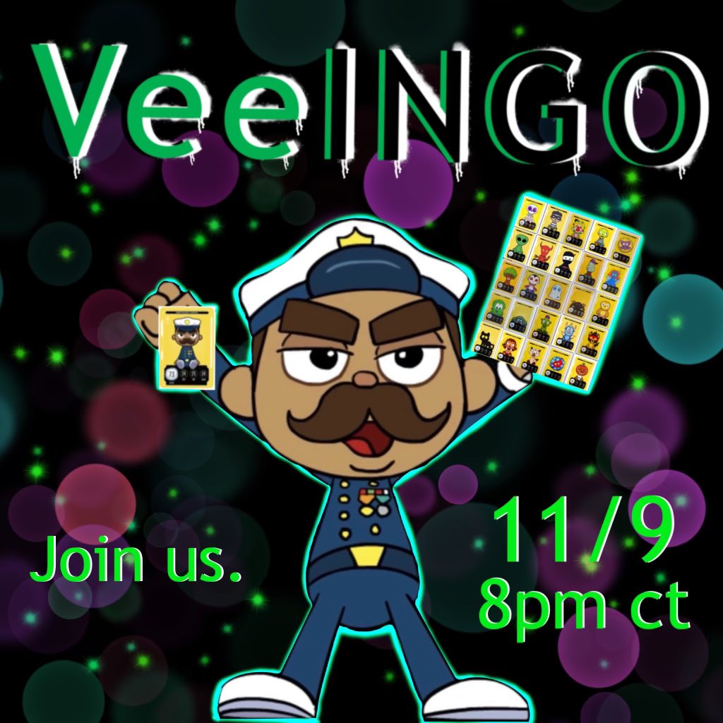 VeeINGO's tweet photo. @AvilaBaby90 @jeremyknowsVF 8pm CT https://t.co/GzIfwMVVej