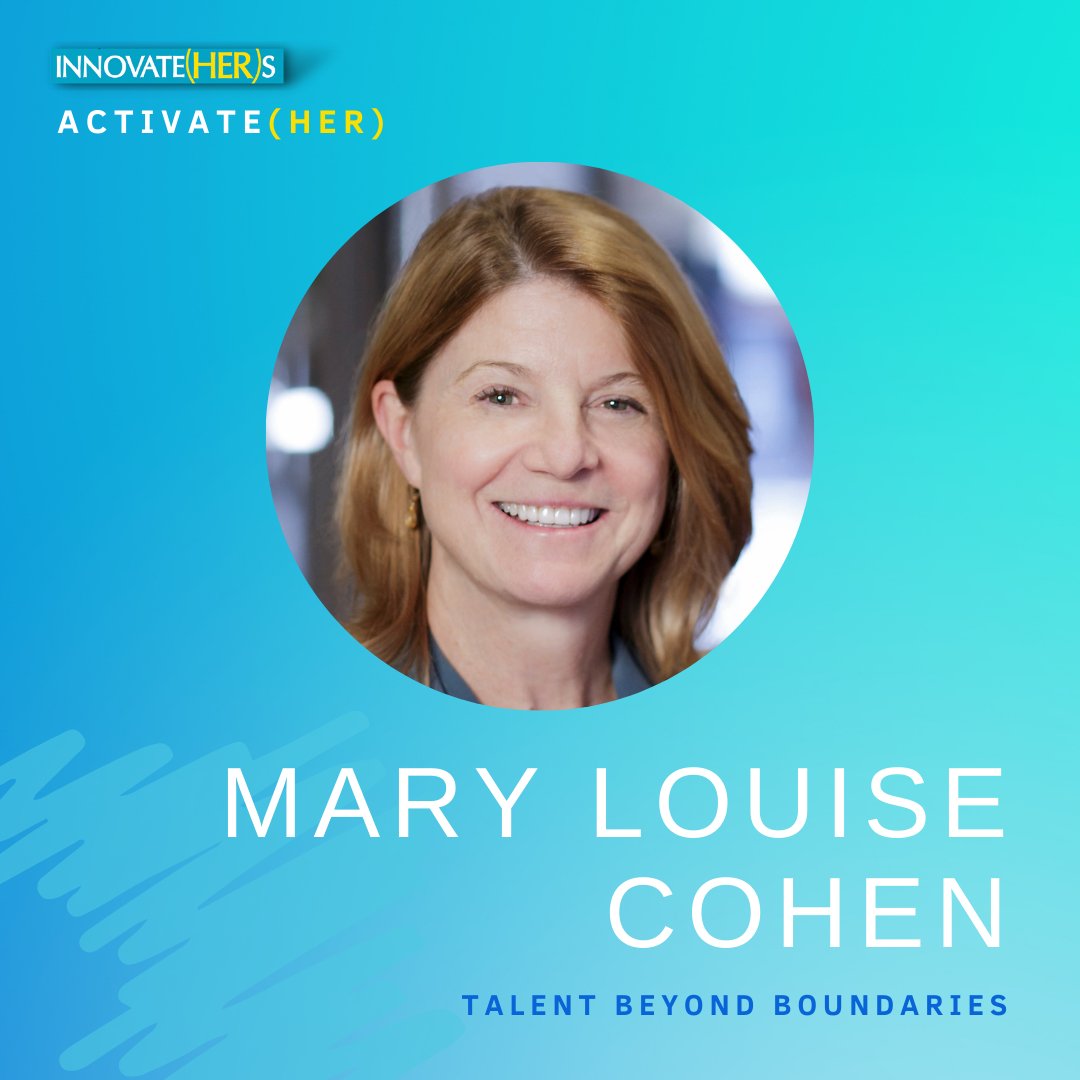 #MeetTheInnovateHER @mlctbb, co-founder of @TBBforTalent. Learn how Mary Louise built the #selfconfidence to pivot her career by leading with curiosity, questions, & an open-mind. innovatehers.org. #nationalentrepreneurshipmonth