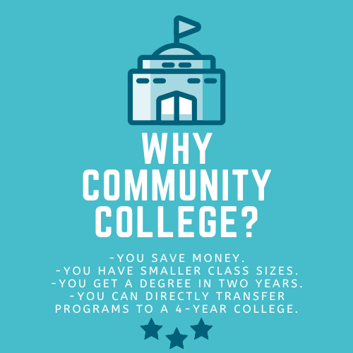 There are lots of benefits to attending a community college before going to a four-year university. Make sure you stay informed &amp; look into all your options whether you have you eyes set on a four-year university or a community college! 🦅❤🖤 #rockwallisd #RockwallHeath
