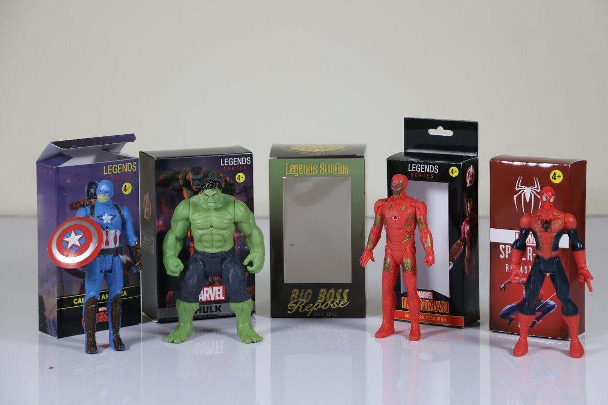 PACK_HIT's tweet image. Do you want your action figures to look more impressive to customers? You need to go with best quality packaging and printing offer by #PackHit for your action figures. We offer free #design support and shipping to your doorstep.

#customboxes #printing #freequote #freeshipping