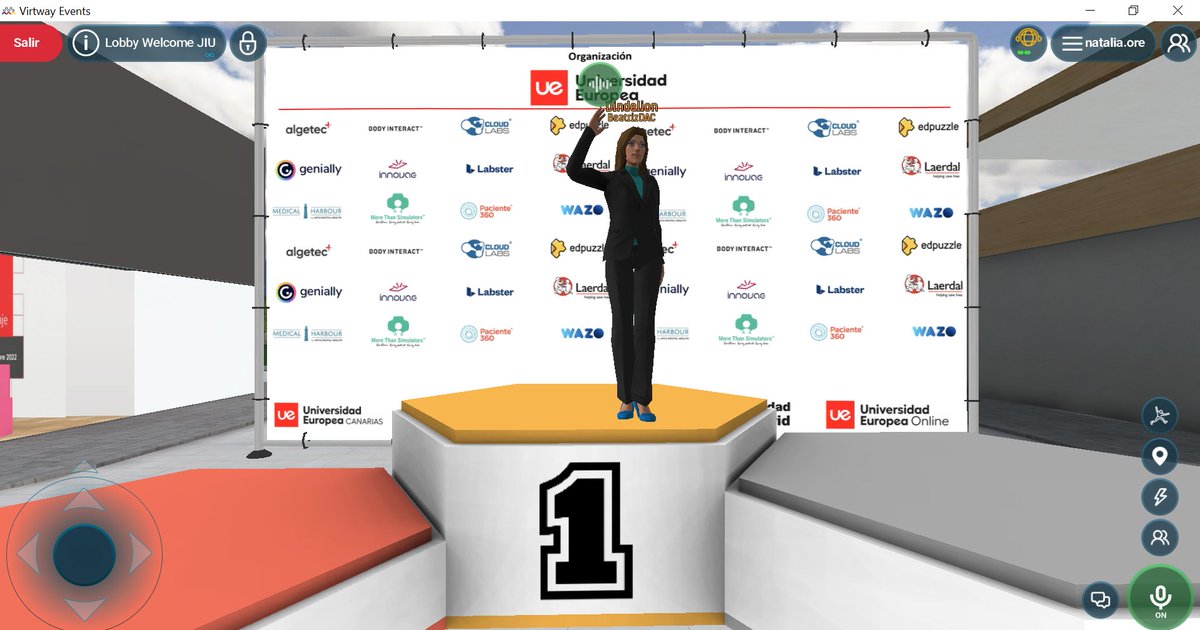 ¿Aún no te has inscrito en las JIIU de la <a href="/UEuropea/">Universidad Europea</a> ? Empieza la cuenta atrás. Tienes 7 días para hacerlo por aquí:  jiutch.es. Te espero en el Metaverso 🙋