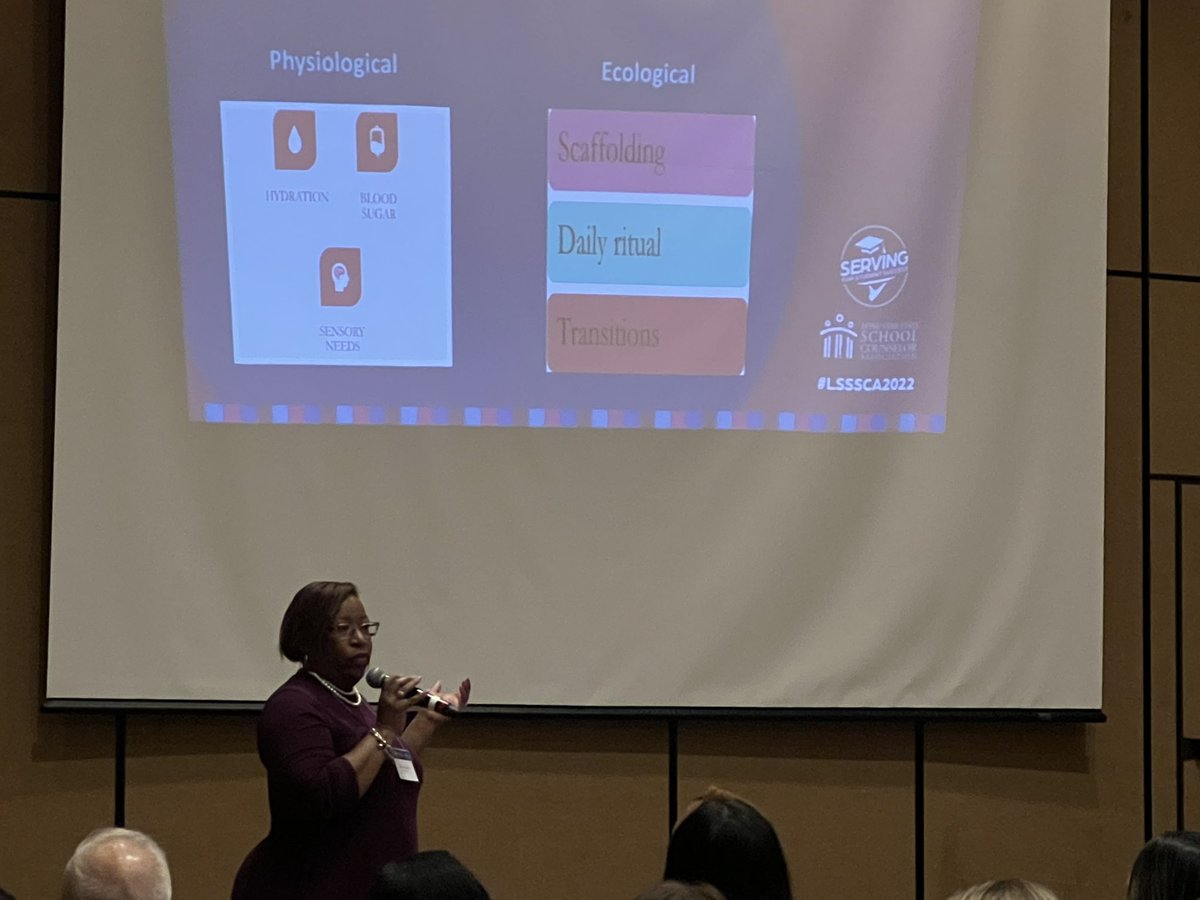 R12_Counselor's tweet photo. Check out our own Shannon Lumar, one of the Directors of Counseling @KilleenISD_ She’s here today sharing about SEL! @LSSSCA1 #LSSSCA22 @Region12 🌟 https://t.co/C8WD3YKw0T