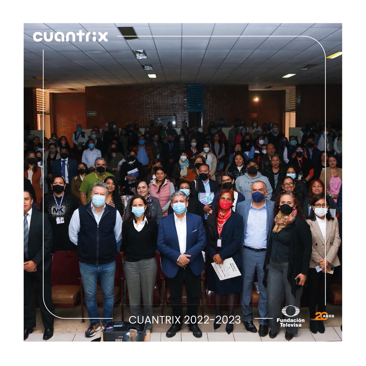 Cuantrix (@cuantrixmx) on Twitter photo Hoy tuvimos la oportunidad de compartir con los docentes en #EncuentroCuantrix 2022-2023.
Agradecemos la presencia Luis Humberto Fernández (Titular de la Autoridad Educativa Federal en la Ciudad de México), María Teresa Aguilar Álvarez (Directora General de ÚNETE). Hoy tuvimos la oportunidad de compartir con los docentes en #EncuentroCuantrix 2022-2023.
Agradecemos la presencia Luis Humberto Fernández (Titular de la Autoridad Educativa Federal en la Ciudad de México), María Teresa Aguilar Álvarez (Directora General de ÚNETE).