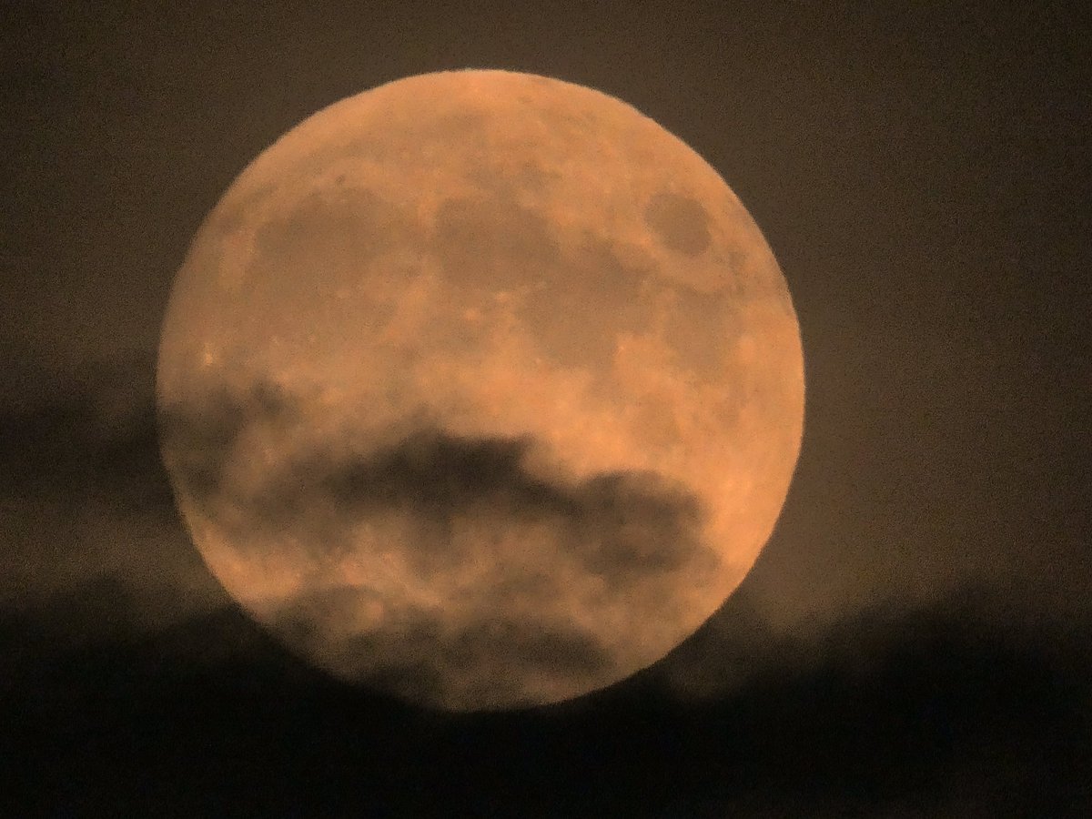 Tonight's almost #FullMoon (99.6%) rising between heavy London clouds. Some say it's called a #BeaverMoon by legend. Elsewhere it'll be fully eclipsed by the Earth soon but sadly here just by clouds! <a href="/StormHour/">#StormHour</a> <a href="/ThePhotoHour/">#ThePhotoHour</a> #MoonHour @MoonHourFavs