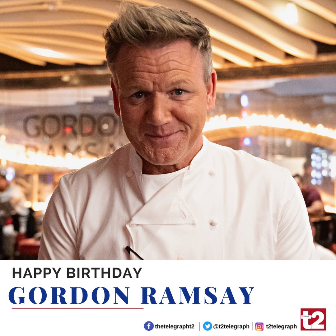 Happy birthday Gordon Ramsay, the celebrity chef who always speaks his mind 