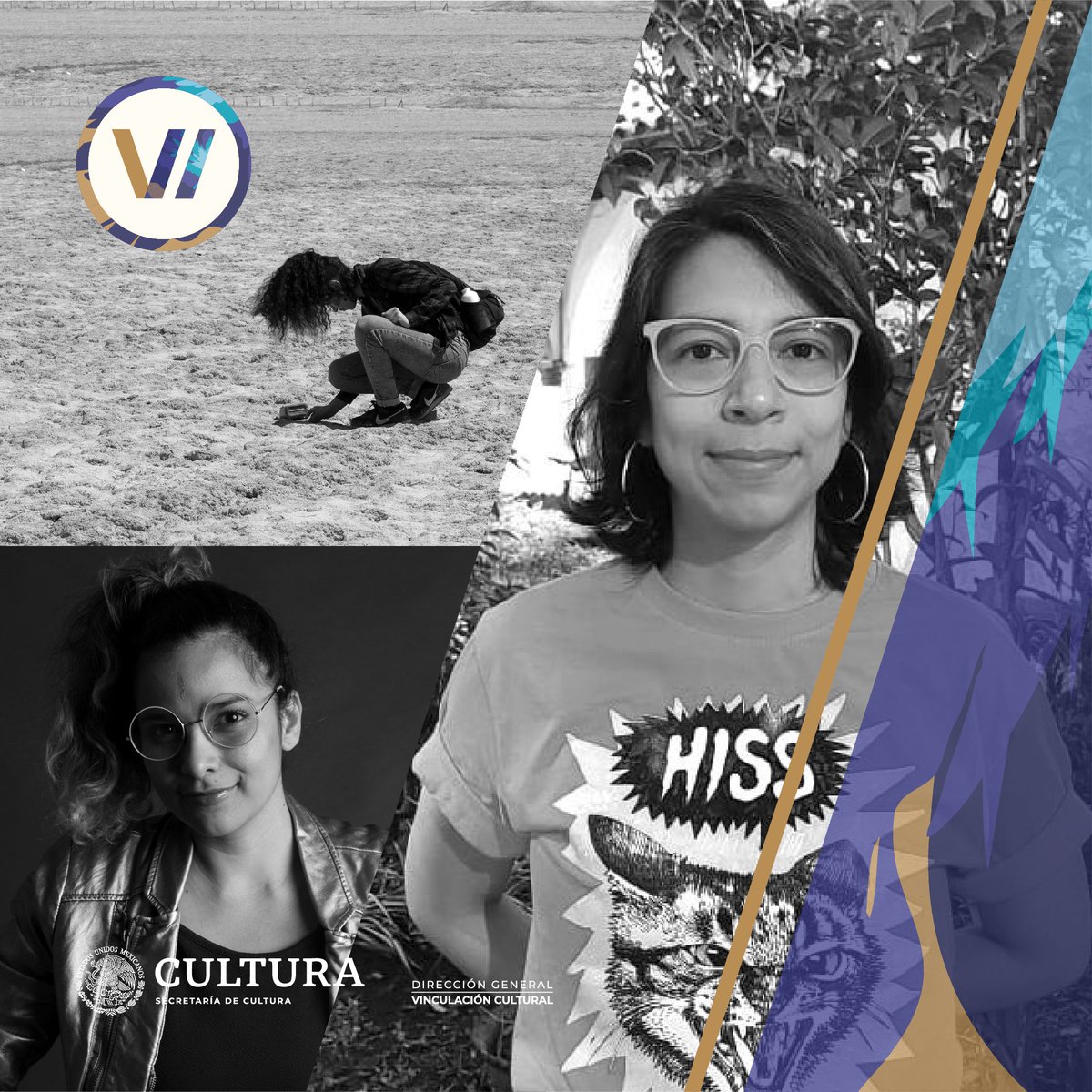 BienalArteVer's tweet photo. Dentro de la Jornada Académica de la #BienalDeArteVeracruz 2022, presentamos el conversatorio “Artistas ganadoras de la Bienal de Arte Veracruz”. Participarán Enero y Abril, Atenea Castillo y Eréndira Gómez.

🗓️16 de noviembre
🕕18:00 h
📍@GACXalapa

@cultura_mx
@VinculaCultura https://t.co/gwylhv4Cwh