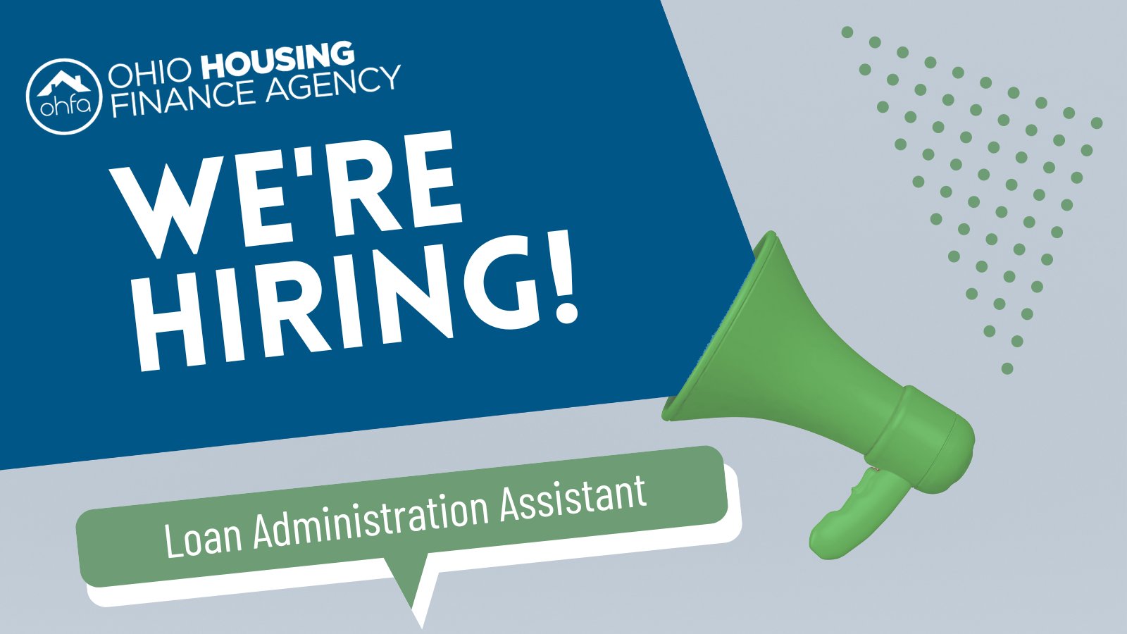 Ohio Housing Finance Agency on Twitter "We're hiring a Loan
