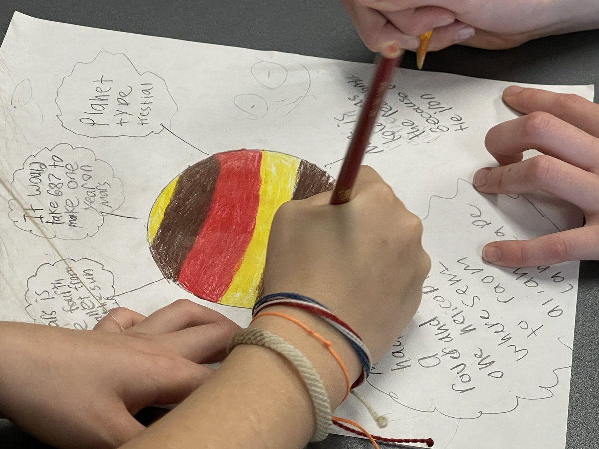 Solar System posters! Using the solar system.nasa.gov website to learn about what’s out there! Collaborative learning and working together! #BrewersBunch <a href="/Lisa_brewer12/">Lisa Brewer</a> <a href="/KeithElementary/">Keith Elementary</a>
