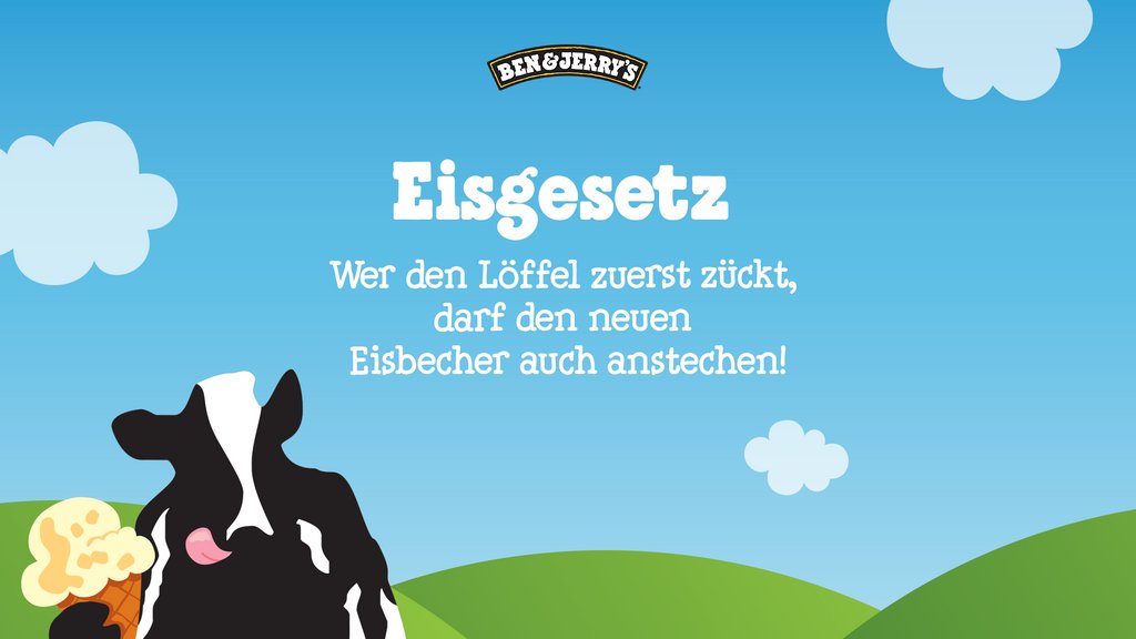 So will es das Eisgesetz! ☝️
Wer gibt uns recht? 
#benandjerrys #eisgesetz #eiszeit #gesetz #eisfakten #löffel #dessert
