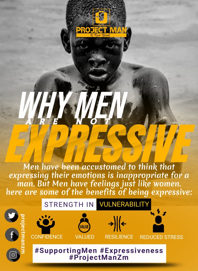 THERE IS ABSOLUTELY NOTHING WRONG WITH A MAN EXPRESSING HIMSELF. 
#menhavefeelingstoo
#SupportingMen
#BuildingStrongMen 
#ANewBreed
#careforaboychild