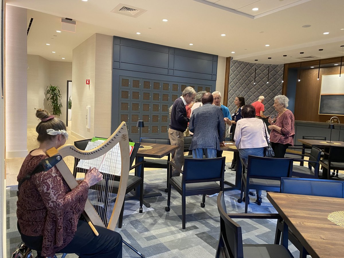 WaterstoneLex's tweet image. The best hour of the day? Happy hour, of course! 😊

Last week's #WaterstoneOfLexington happy hour included delicious drinks, great company and a wonderful performance by a local harpist.