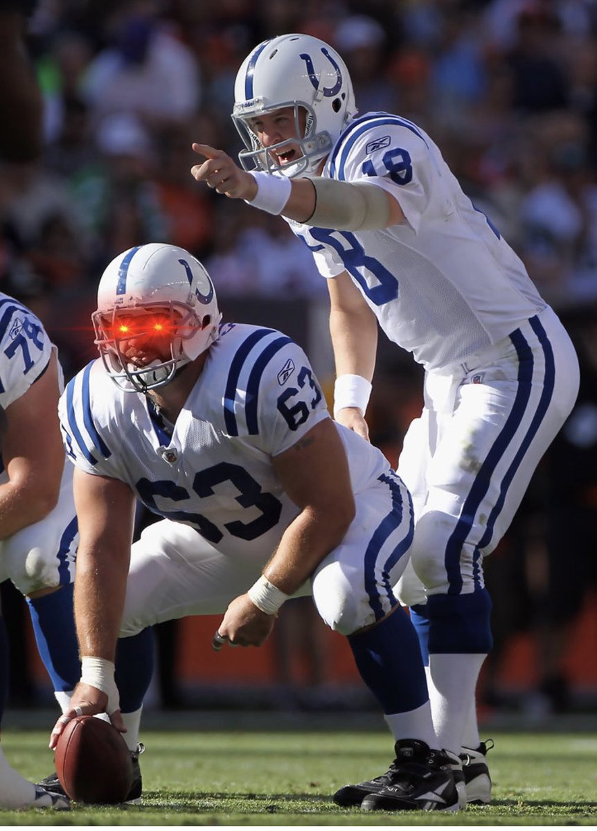 JEFF SATURDAY IS OUR HEAD COACH WHAT IS GOING ON