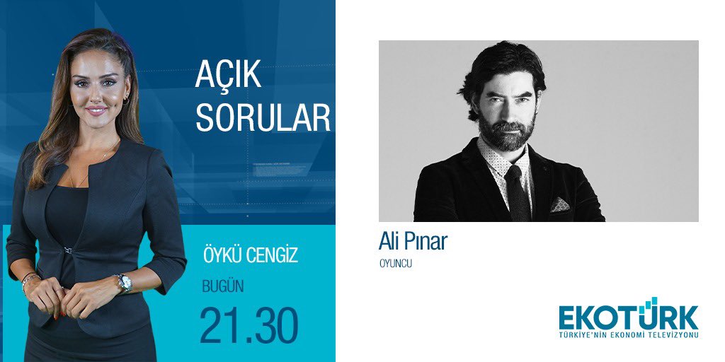 Bu akşam! 📺 Tonight!
Digiturk 46. kanal
ekoturk.com/canli-yayin/