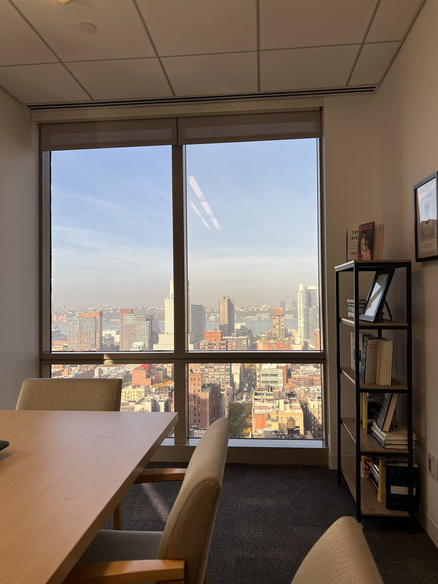 laurenfleshman's tweet image. While I was in NYC for the marathon, I got to stop by my publisher’s office. Please indulge me for a little story time because I’m living my little 8-year-old-self book-nerd dream. 

In Feb ‘20, I sat in this room and pitched my book to @penguinpress.