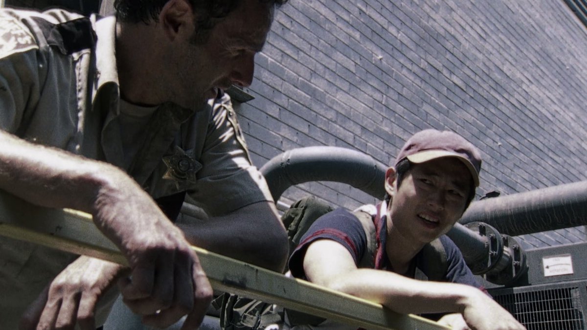 twdufans's tweet photo. 12 years ago today, Glenn saved Rick in "Guts." ❤️ #TheWalkingDead https://t.co/EmZ4SMpo6x