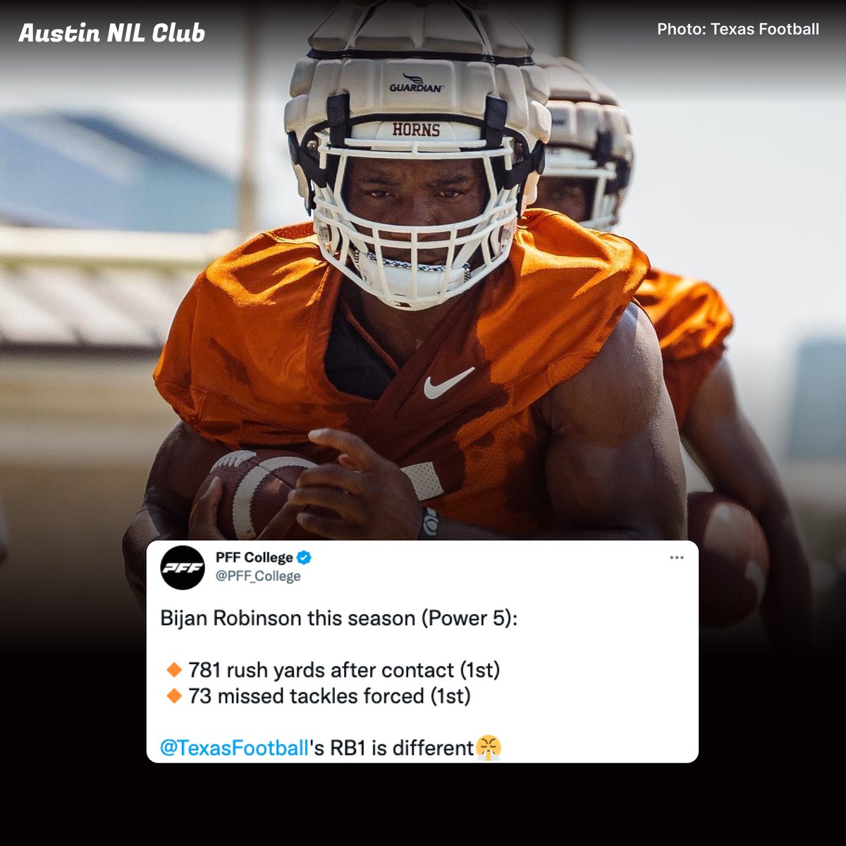 Built different 😤

#HookEm