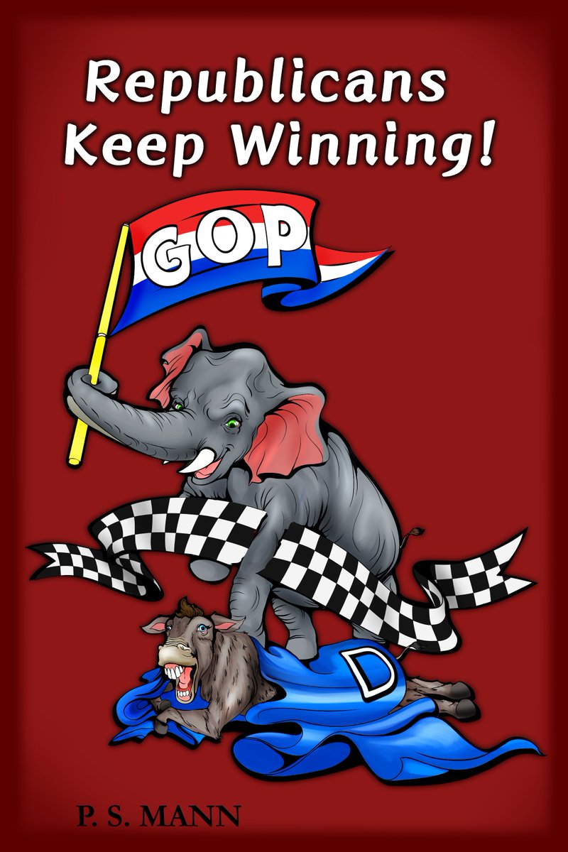Arnell1906's tweet photo. @KamalaHarris If you want to know why people vote for Republicans, read the book "Republicans Keep Winning." The book discusses the issues voters have with what the Democrats are doing. No talking points. It's much deeper than gerrymandering and hot topic issues of the moment. It's on Amazon. https://t.co/PruC8AcpYU