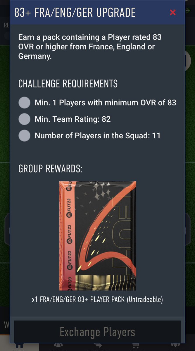 🧐 2 wildly different requirements for the nation upgrade packs, but which is wrong? 

🇦🇷 🇧🇷 🇪🇸 Is INCREDIBLE value!

#FUT #FIFA23
