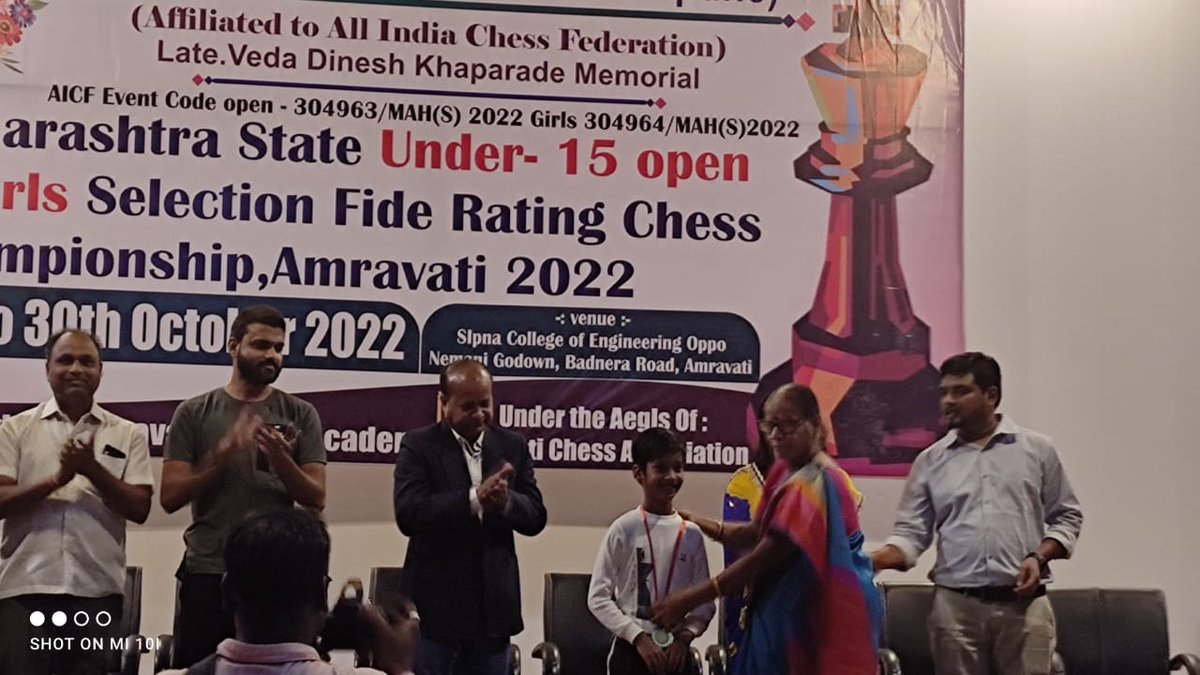 dpawnchess's tweet photo. Congratulations Moksh Rathi 🎉

Our 🌟 Moksh Rathi secured 2nd place in Under 7 Category, Under 15 State Selection Chess Tournament, Amravati 🏁

#dpawnStars #dpawnchess #amravatichess #stateselection https://t.co/RYFxUh0ief