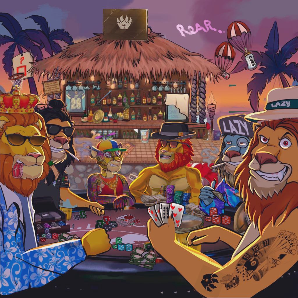Lions Den Poker Club 🦁 WildSide // MINTING NOW 🦁 tweet media