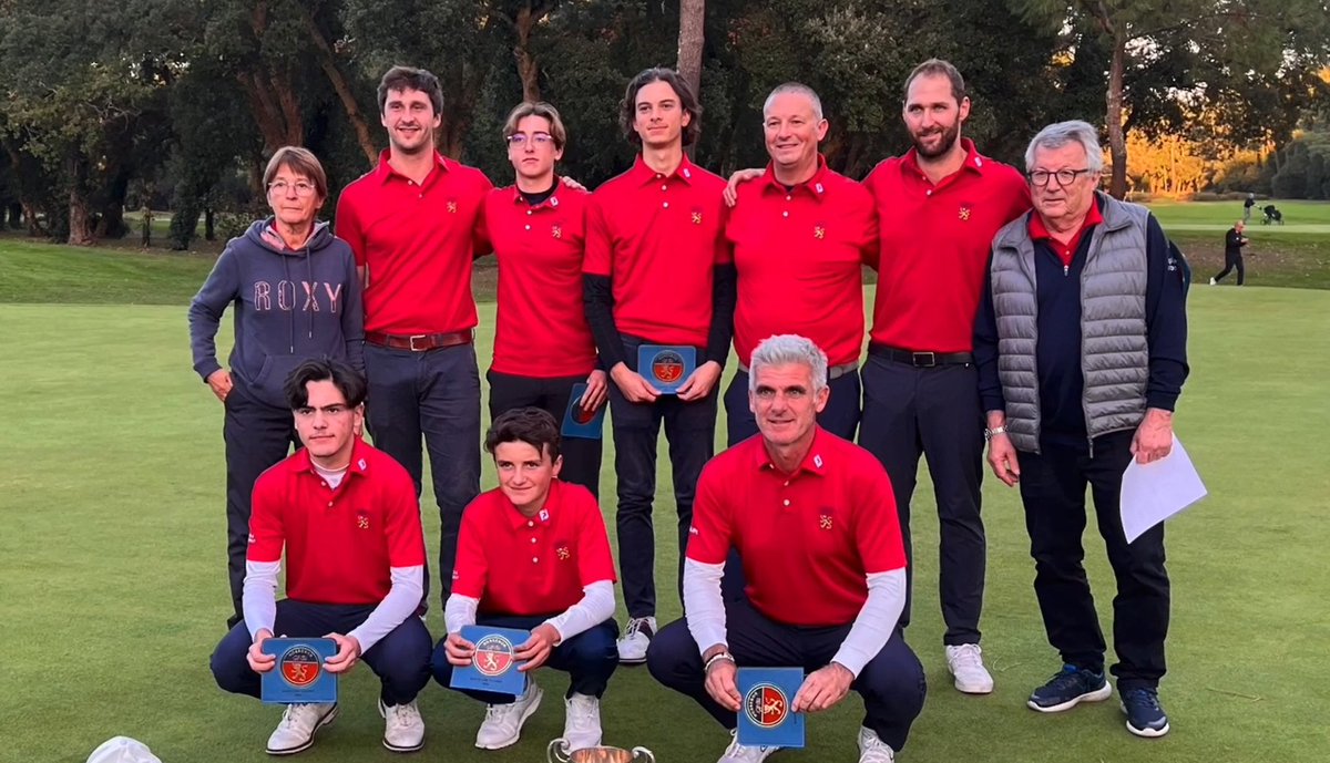 GolfHossegor's tweet photo. "Hossegor Thophy" 17 équipes du Sud Aquitaine jouaient ce week-end sur notre beau parcours. And the winner is ... Hossegor ! 👋💪🏆⛳️  A lire sur notre site web #Hossegor #golf #aquitaine #competition #ffg https://t.co/4JHQqCSXtg