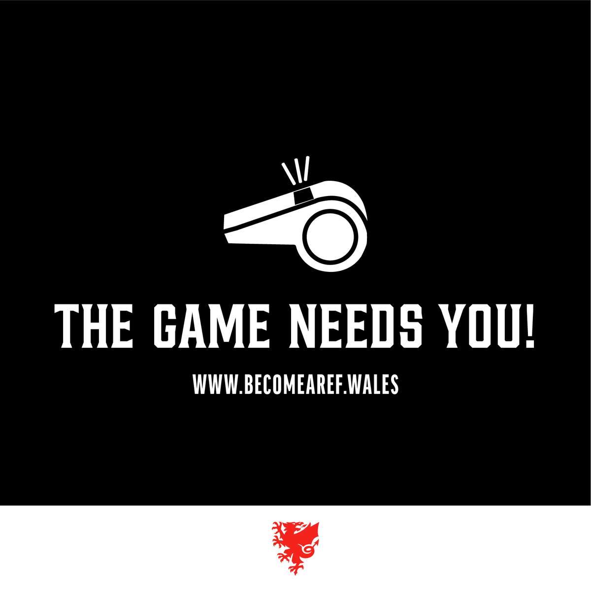 We need more referees - RTs appreciated
