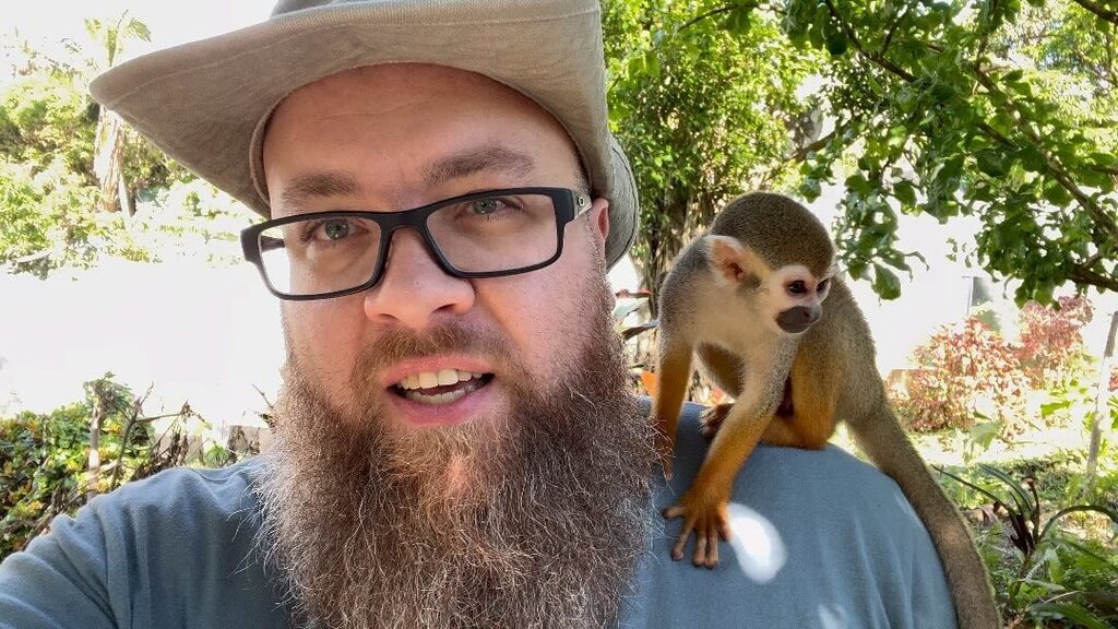 fharper's tweet photo. Squirrel Monkeys are the cutest 😍 #sanctuary #notozoos #puntacana #dominicanrepublic #monkeys https://t.co/TaMJsStauw https://t.co/UP2AVvusij
