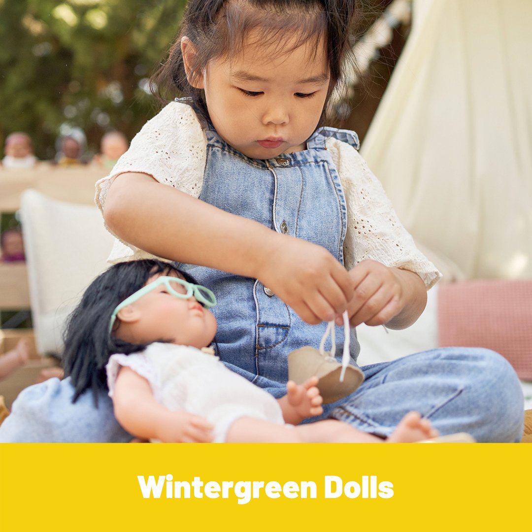 Have you seen our anatomically correct dolls? 

This wonderfully diverse collection of dolls supports raising children’s awareness of diversity and inclusion, while promoting the values of equality and acceptance. 

Click the link to shop: 
wintergreen.ca/products-searc…