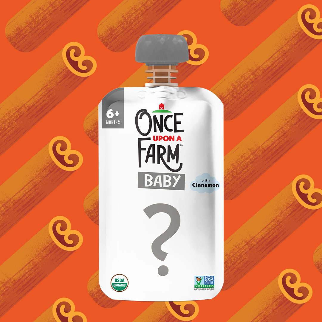 New blend dropping this week: Cinnamon + ❓❔❓❔

What fruit(s) or veggie(s) do you think we paired with this baby-friendly spice? 👀

Psst: Be the first to know when it drops: bit.ly/3T4ZuiA