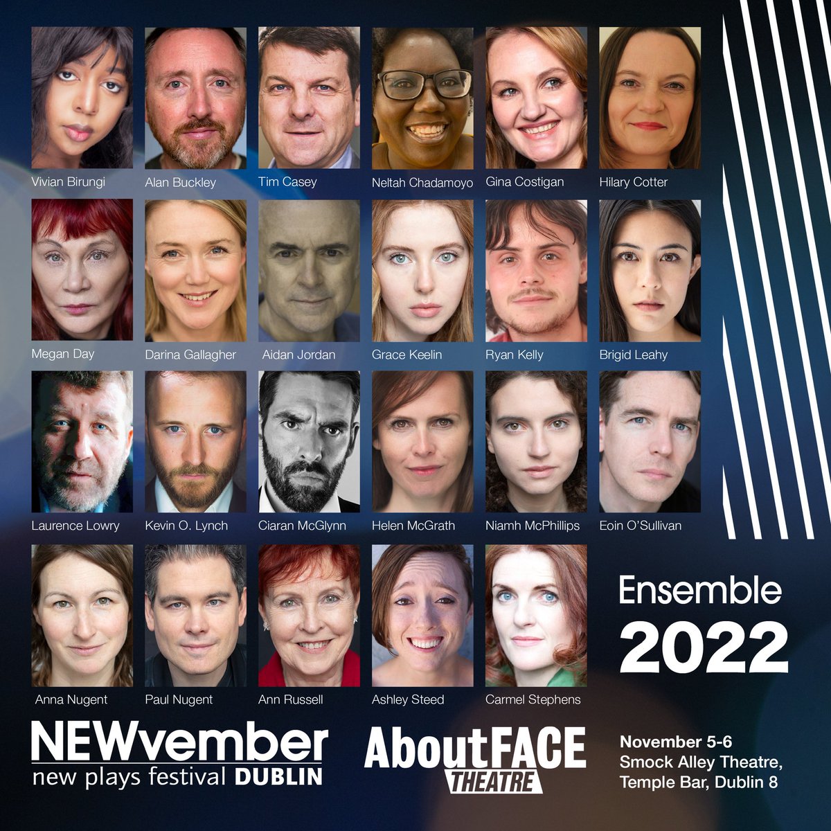 A huge thank you to our cast and directors for their terrific work this weekend for our 10th annual #NEWvember New Plays Festival! And thanks to all of YOU who came to witness brand new work!