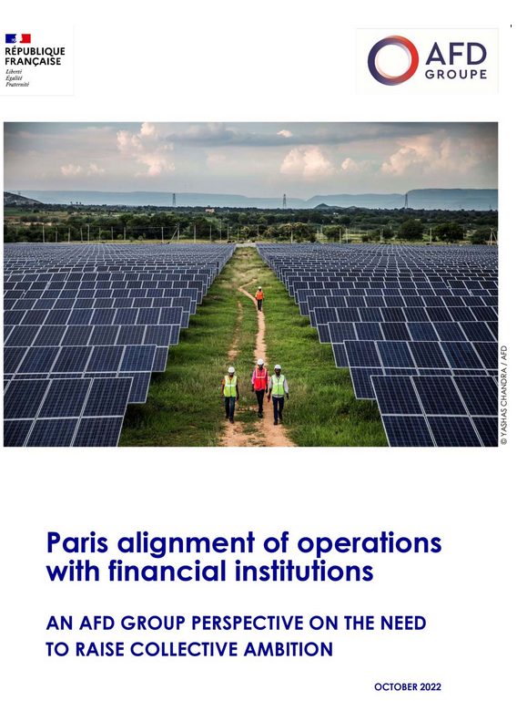 AFD_en's tweet photo. At the sidelines of #COP27, we assessed the #ParisAgreement alignment of our operations with financial institutions.
Learn more on our plans to keep improving this approach in the future.
#SolutionsForThePlanet
👉https://t.co/Aq0cWlPRpc https://t.co/5RJGDU7gSJ
