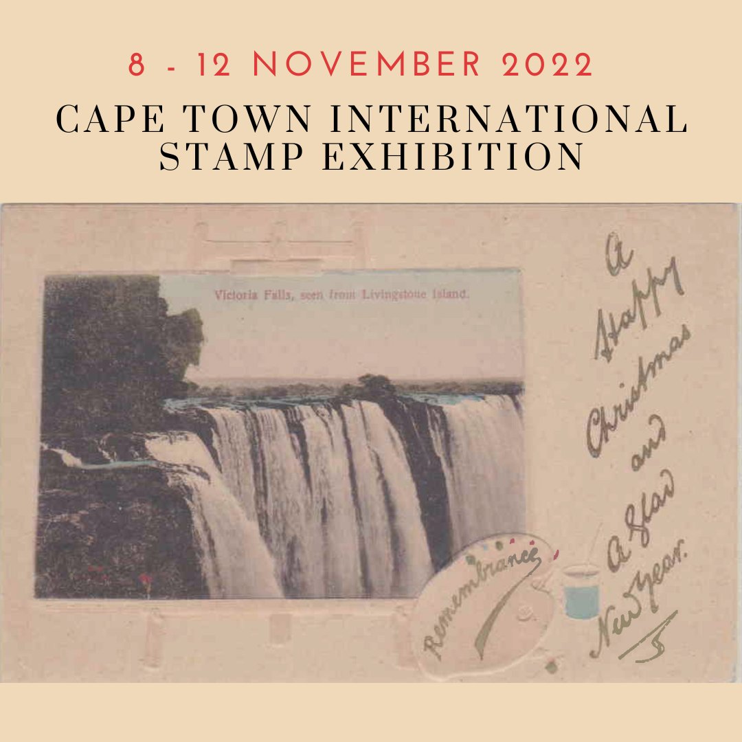 pfsastamps's tweet photo. A miracle of a great discovery, The Victoria Falls at the Cape Town International Stamp Exhibition.

Collected by Bánás Artúr, a M. Sc. E. Engineer. https://t.co/dclLAjp5Rf