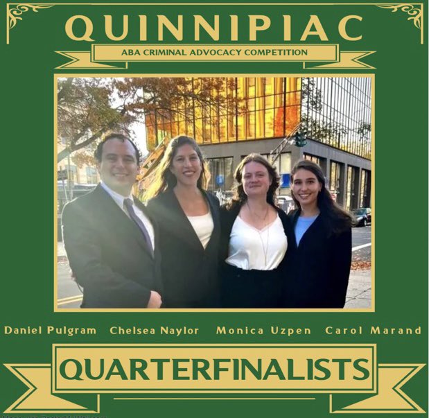 Congratulations to our amazing Quinnipiac team for battling their way to the quarterfinals this past weekend! 🏅🎉

We would also like to thank coach Kelly Robier for all of her hard work leading up to and during this competition. We couldn’t do it without you! 💕