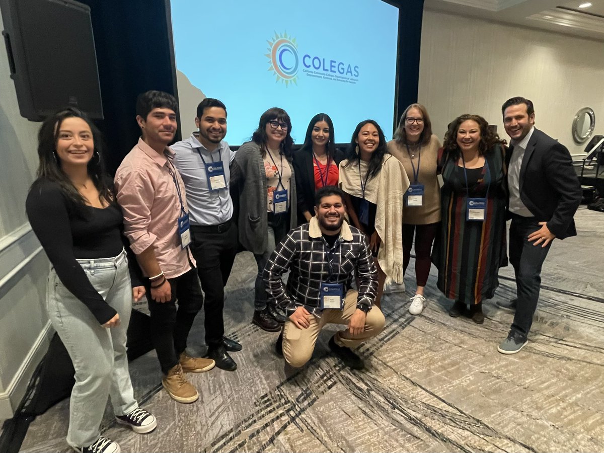 The @LakeTahoeCC team was proud to represent at the @CCCOLEGAS conference. Advancing success for our Latinx students and supporting our Latinx professionals. ¡Adelante!