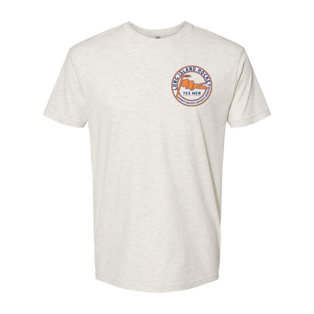 YesMenOutfitter's tweet photo. 1ST GOAL CHALLENGE
11/7 v Cal

Quote Tweet your choice for LI’s 1st goal before puck drop, correct guesses will be entered to win a Pennant Tee

MUST BE FOLLOWING
1 guess per account

Double your chances and guess on our insta story
Shop here at https://t.co/5K2JT9mUd0 https://t.co/CvR8qpHVJc