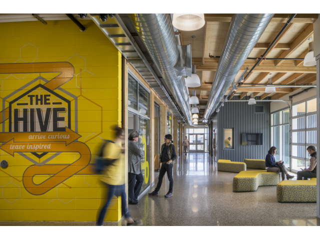 open_sq's tweet photo. Congratulations to the team @spokanelibrary   on winning the @IIDA_NPC   INpublic award for The Hive! https://t.co/BEhbsydn3g