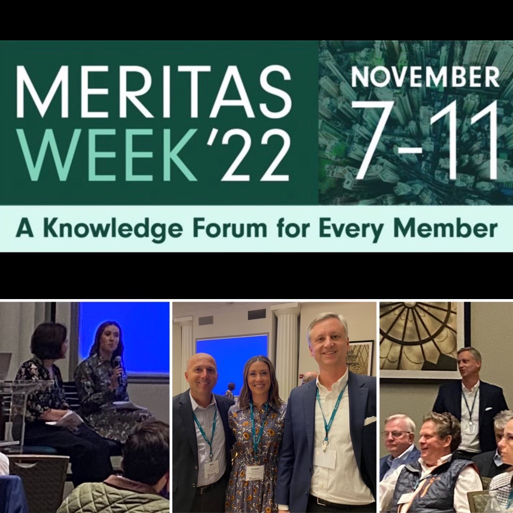wyrickrobbins's tweet photo. On the heels of last week's @MeritasLawFirms US Regional Meeting, we celebrate #MeritasWeek where we come together with members of other Meritas firms to reenergize and be reminded of the value Meritas brings to our clients and our practices. #MeritasGlobal https://t.co/GgQ4PQHb0W