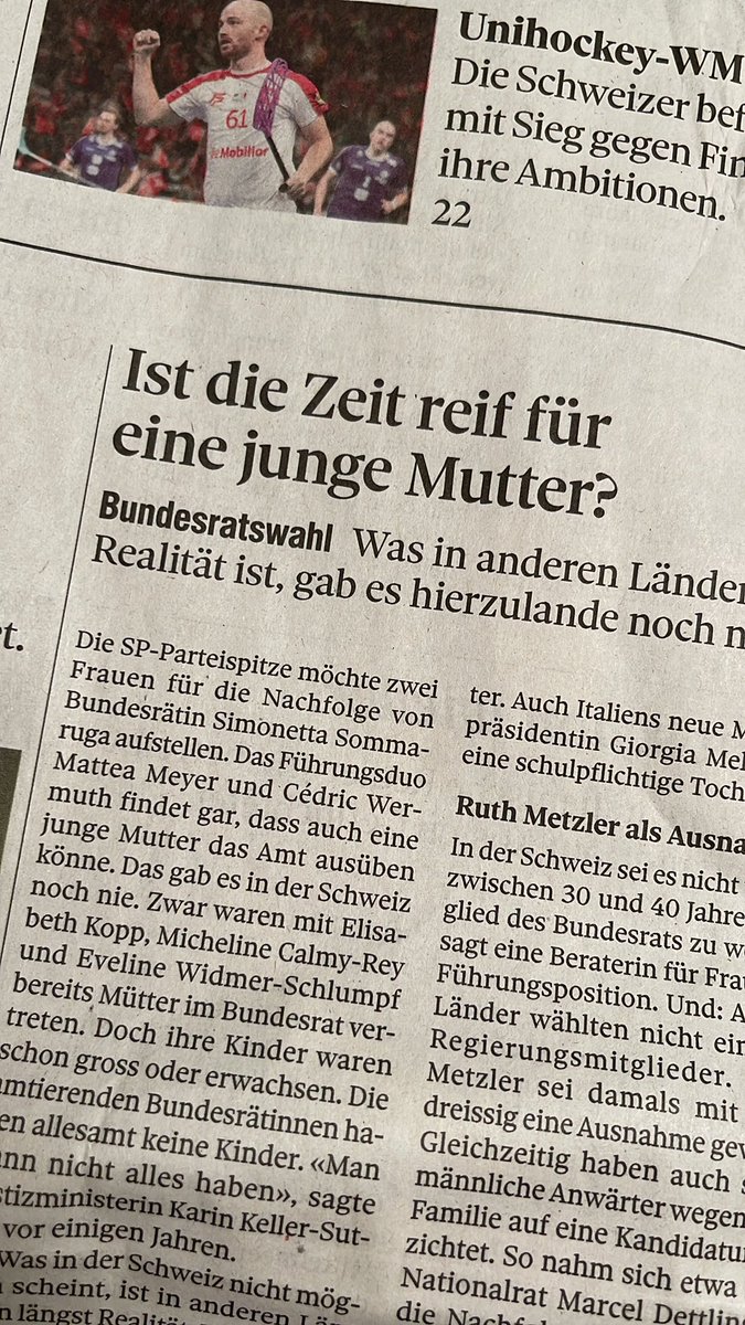 Aus dem Tagesanzeiger, 6. November 1952. 😳