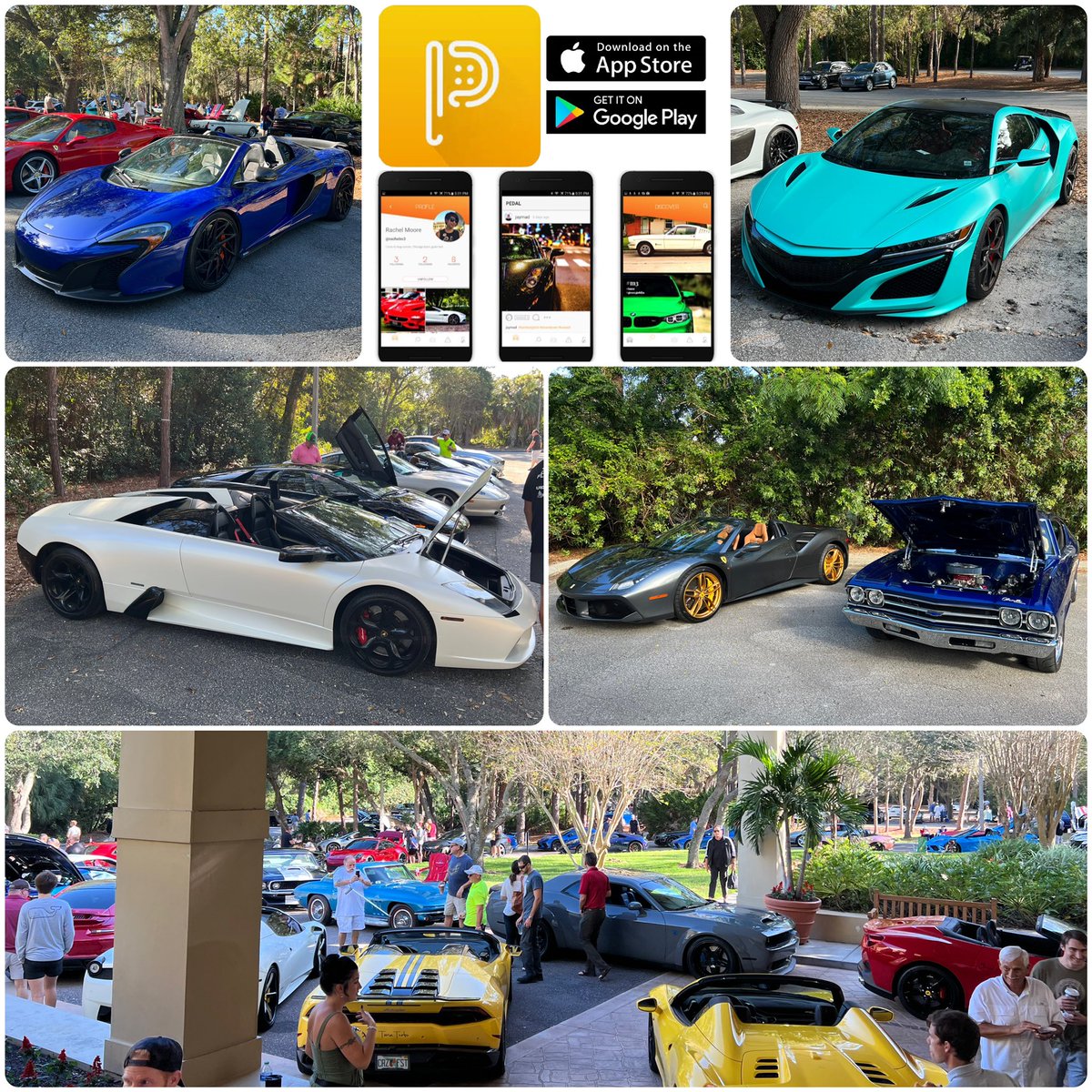 🔶 Cars & Coffee at Innisbrook Resort presented by Ferrari of Tampa Bay
🔶 Get PEDAL - Free in app stores
🔶 PEDAL is a free, must have automotive enthusiast picture & video sharing app

#carsandcoffee #innisbrookresort #ferrarioftampabay