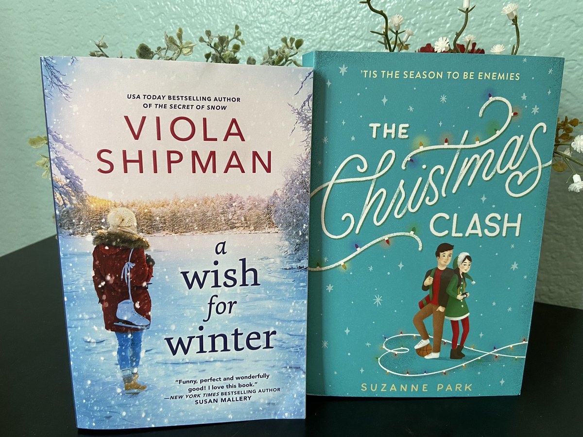 Excited to review these new titles: A WISH FOR WINTER by <a href="/viola_shipman/">Viola Shipman</a> w/ <a href="/GraydonHouse/">Graydon House Books</a> and THE CHRISTMAS CLASH by <a href="/suzannepark/">suzannepark ONE LAST WORD is out now</a> w/ <a href="/SourcebooksFire/">Sourcebooksfire</a> 🍁🎄. #amreviewing #holidaybooks #stockingstuffers #stockingstufferideas #christmasbooks #amreading #romancebooks #ya