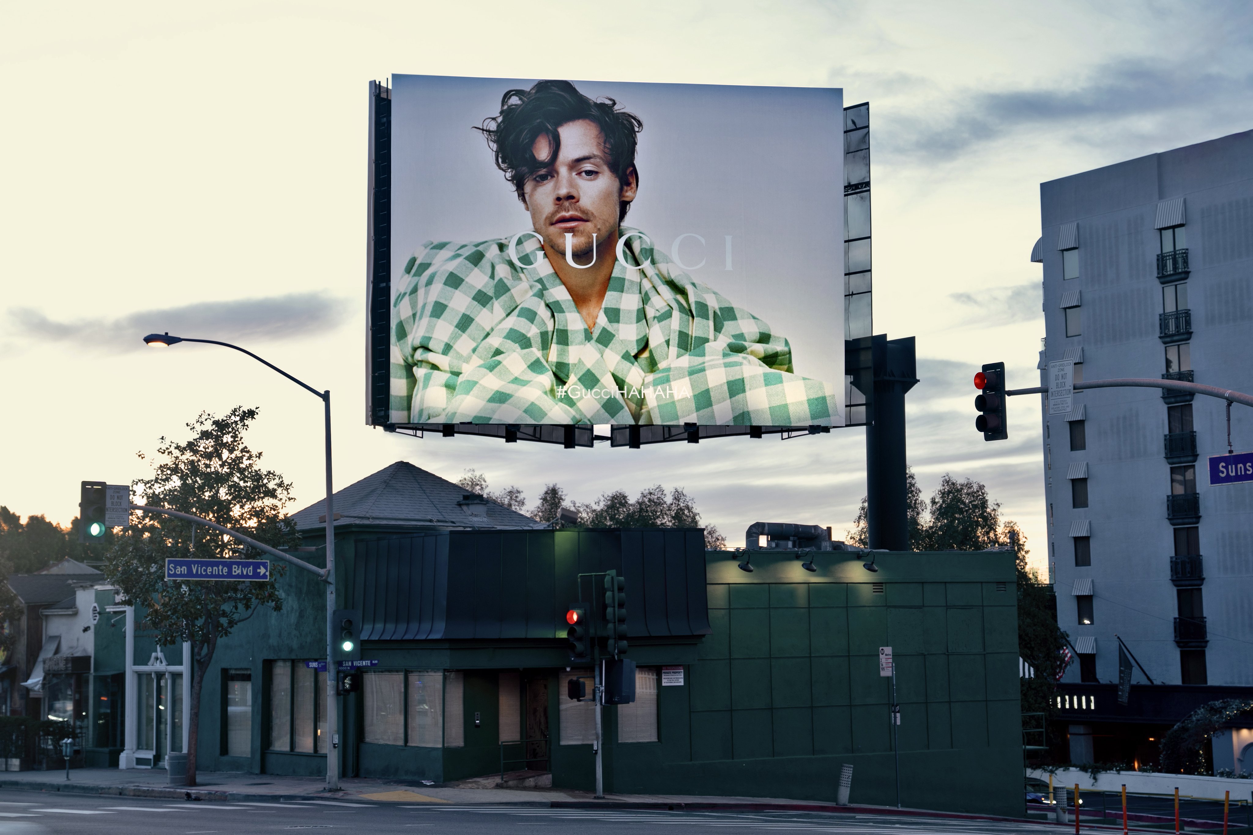 Gucci Ha Ha Ha takes over the Gucci Flagship Store in Beverly Hills